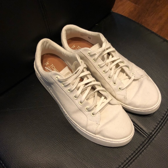 Toms Lenox Men’s Sneakers (White) - Picture 8 of 8
